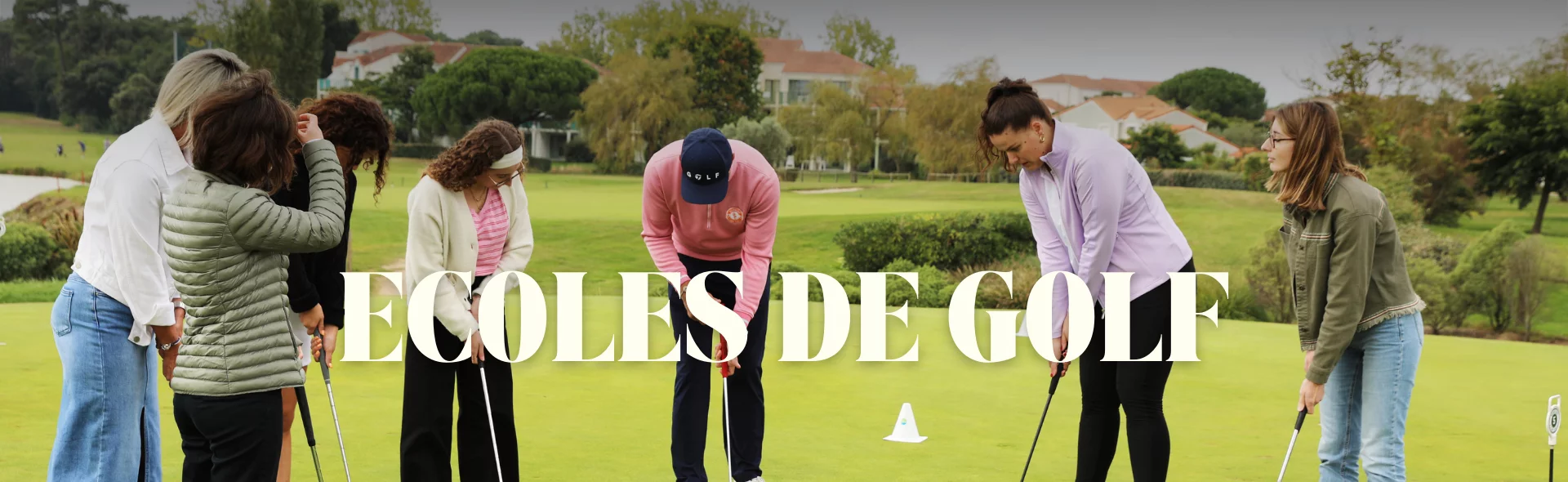 Bannière Ecoles de Golf